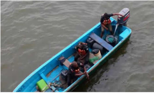 See How Police & LASEMA Are Searching For Woman Who Plunged Into Lagos Lagoon