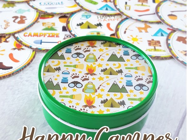 Happy Camper Seek It - Printable Matching Game!