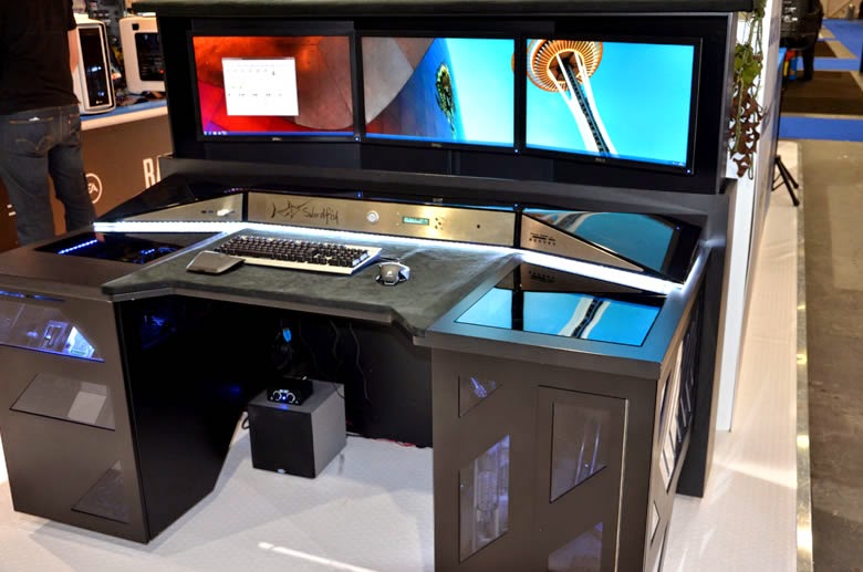 DIY PC Desk Mods Swordfish High End PC Gaming Desk