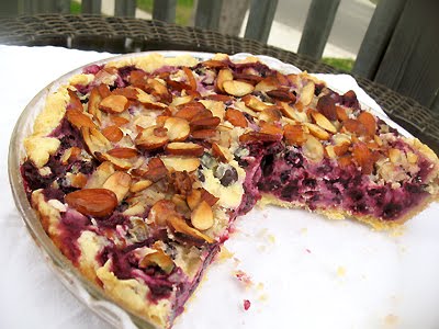 blueberry goat cheese pie