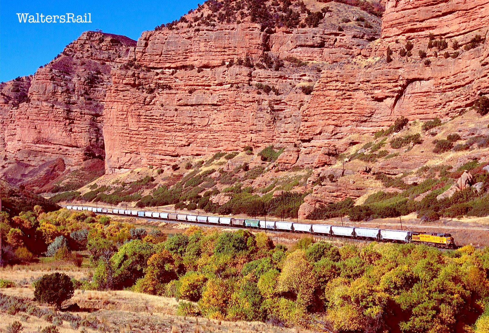 WaltersRail UNION PACIFIC Aspen Mountain Through Echo Canyon
