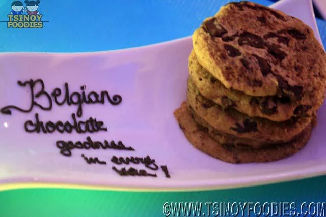 belgian chocolate chip cookie