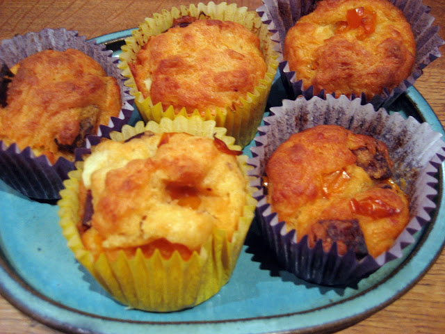 Cheddar & Chorizo Muffin