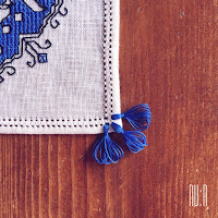 Punto Assisi Twin Birds Doily Punto Assisi Twin Birds Doily
