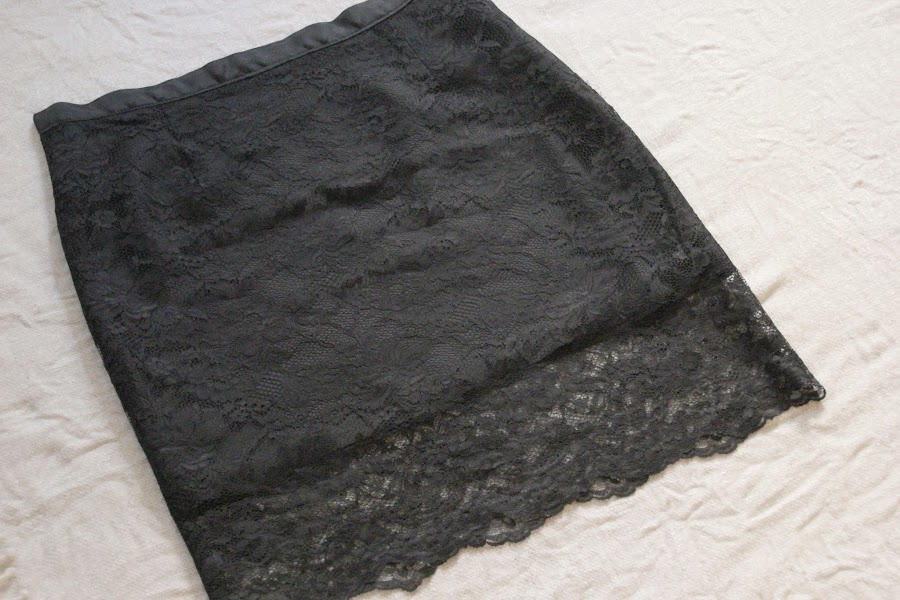 DIY Cómo hacer falda lencera o falda de encaje. Blog de costura y diy.