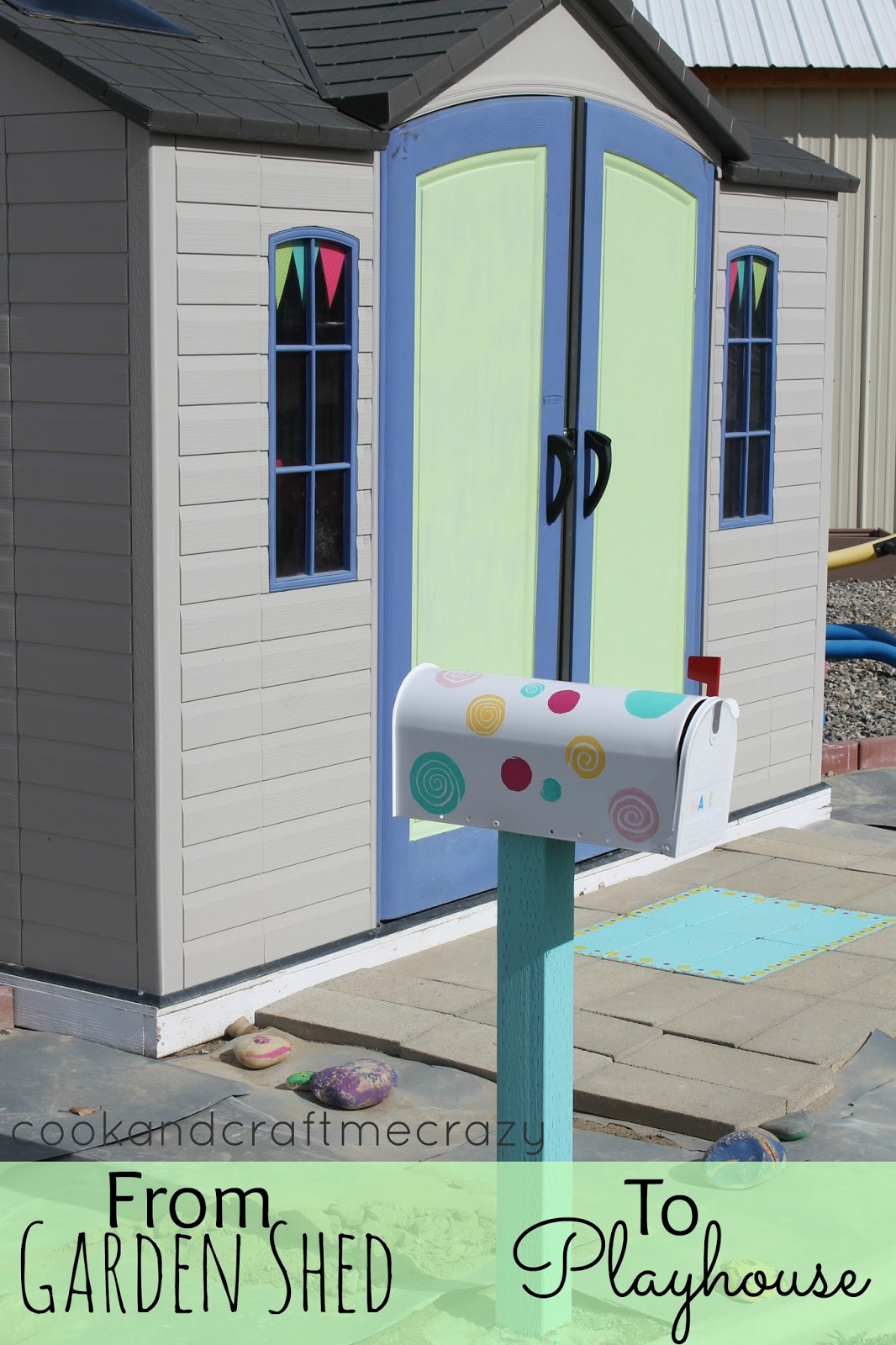 Cook And Craft Me Crazy Garden Shed To Play House Tuesday April 30 2017