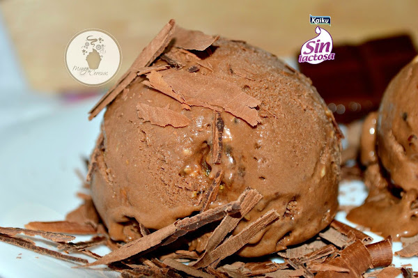 helado de chocolate sin lactosa
