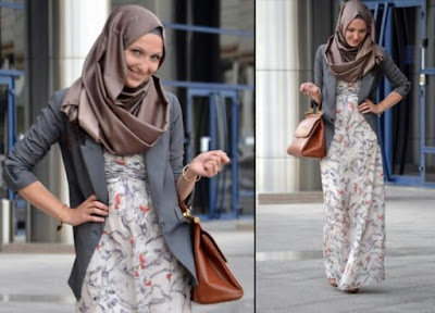 Model Hijab Kantoran Model Hijab Kantoran
