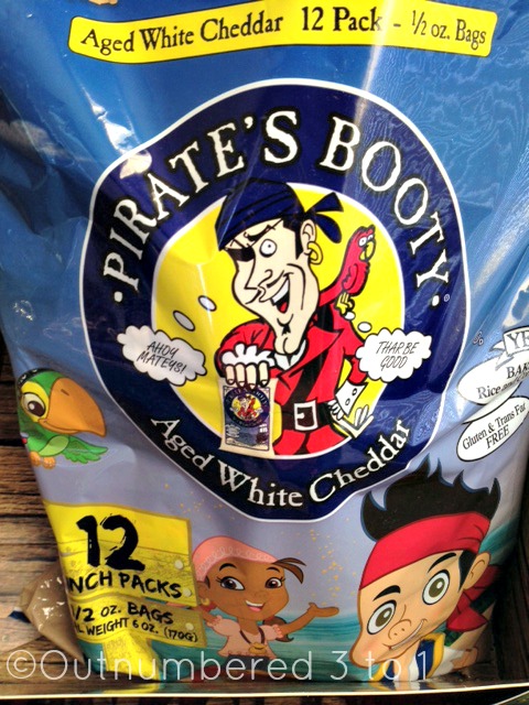 Pirate's Booty Introduces Jake & the Neverland Pirates Lunch Packs