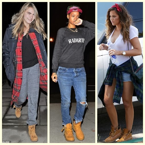 fashion construction boots