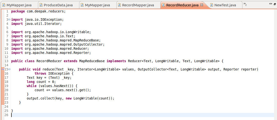 Everything related to Hadoop: How to write MapReduce program in JAVA