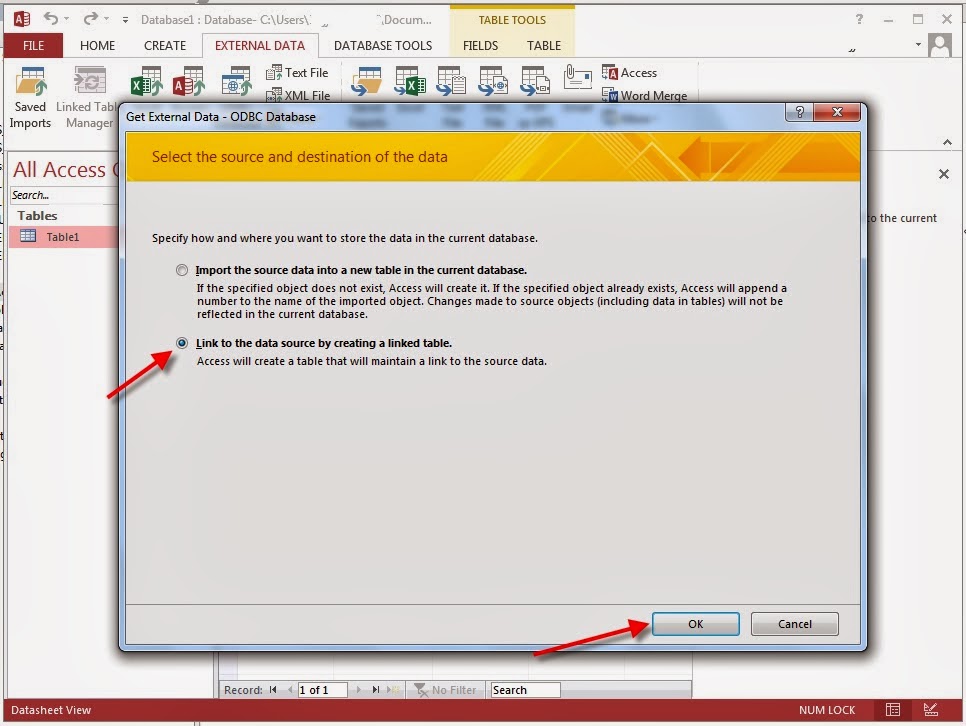Web Developers Place Linking Access 2013 To Microsoft SQL Server Part 3