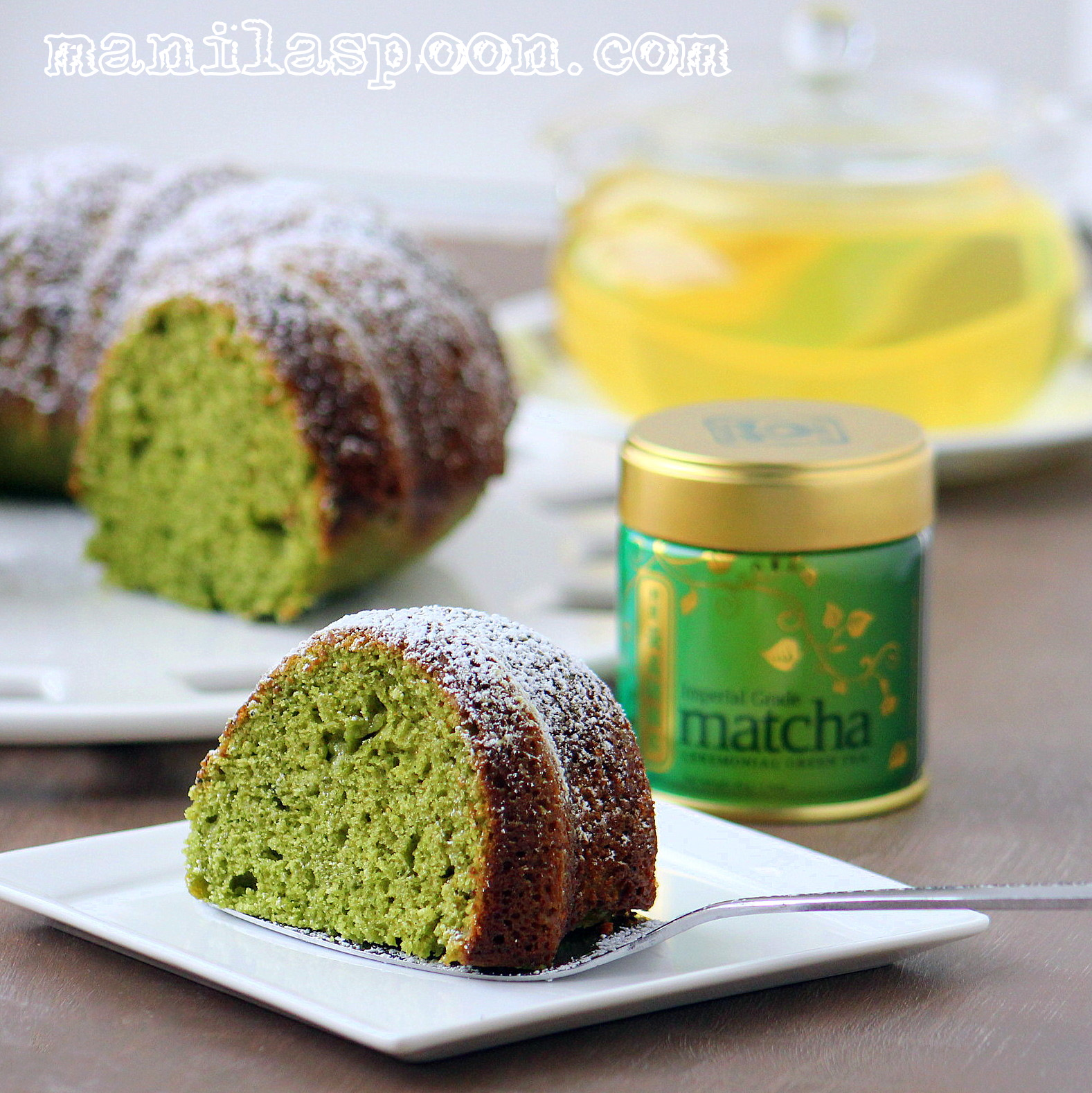 Amazing Green Tea Cake Manila Spoon