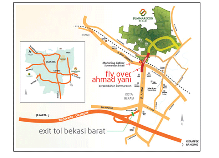 Summarecon Bekasi, Kawasan Prestisius Ramah Lingkungan.