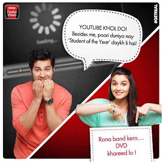 Varun & Alia Bhatt for Nestle's Fruita Vitals Print ads
