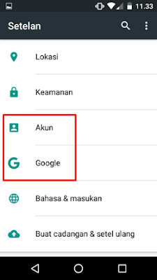 Cara ganti nama email Gmail Android 1