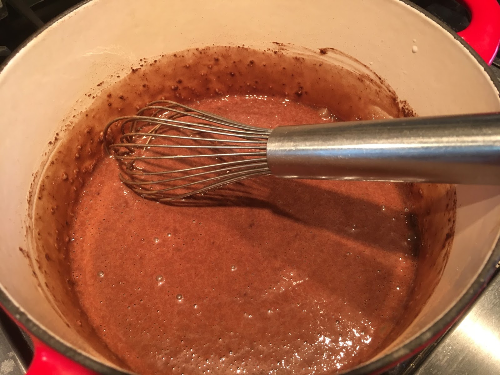 Cooking with Barry & Meta Chocolate Sauce made with coconut milk