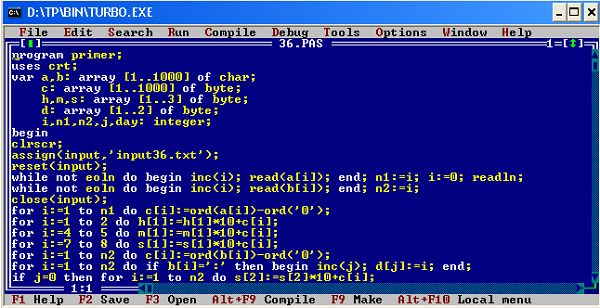 Download Turbo Pascal 7.0 - Phần mềm Turbo Pascal Cho Win 7 8 8.1 10 b