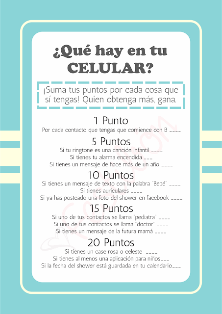 Juegos para baby shower gratis - Qué hay en tu celular juegos para baby shower para imprimir que hay en tu celular en español