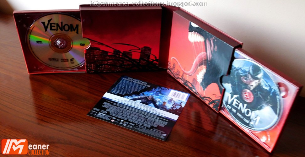 Venom Amazon Exclusive Blu Ray Digipack Collector S Edition
