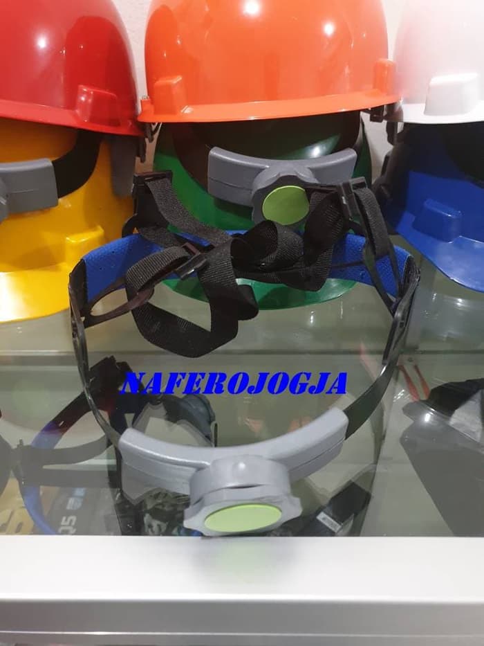 Helm Safety Proyek VGARD Lengkap Tali Dagu Kualitas Premium Jogja