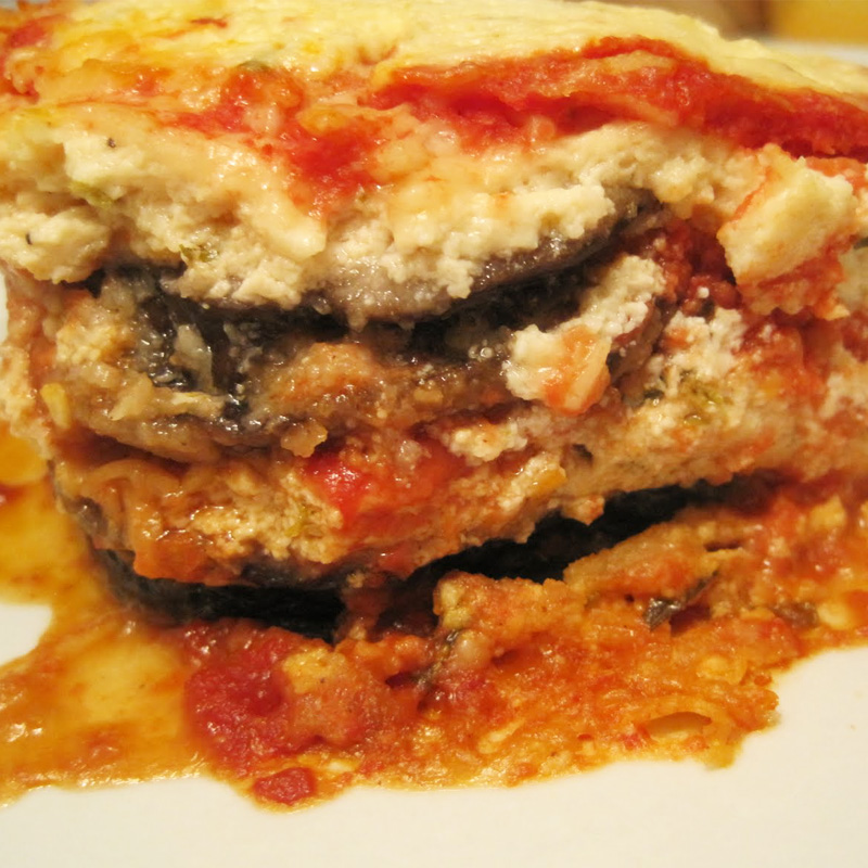 Fresh Choice Marketplace 3 Cheese Eggplant Lasagna