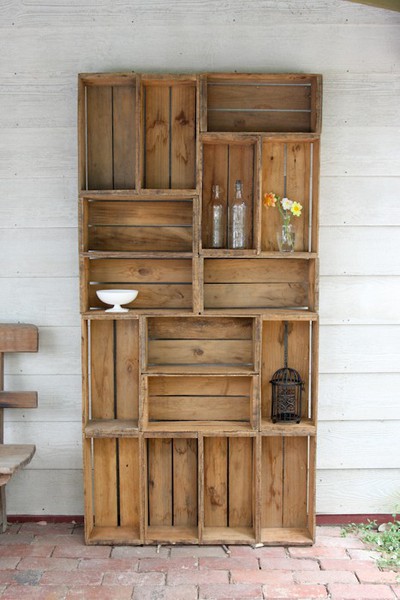 Repurposing Old Crates Totally Pinteresting Source