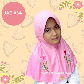 jilbab anak delima Jab 06A