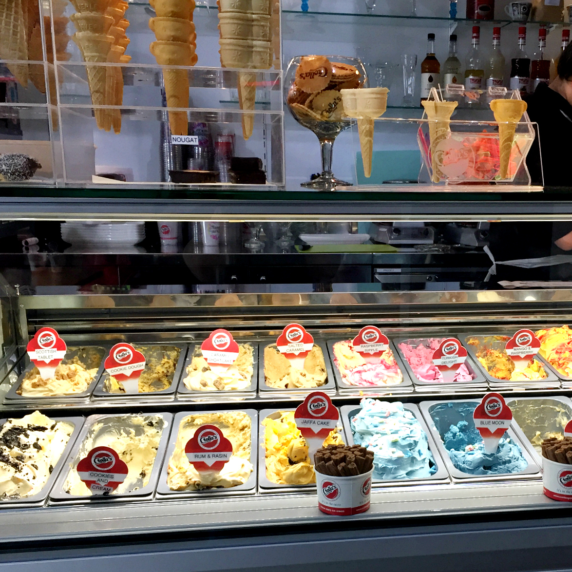 Review - Crolla's Gelateria | Our Cherry Tree
