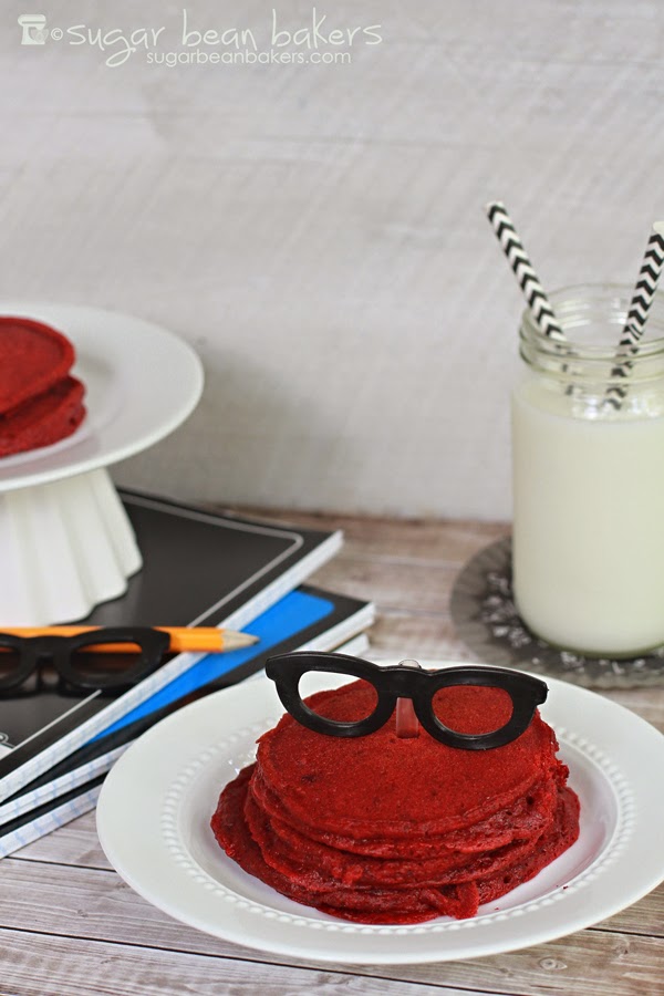 Sugar Bean Bakers { Red Velvet Pancakes }