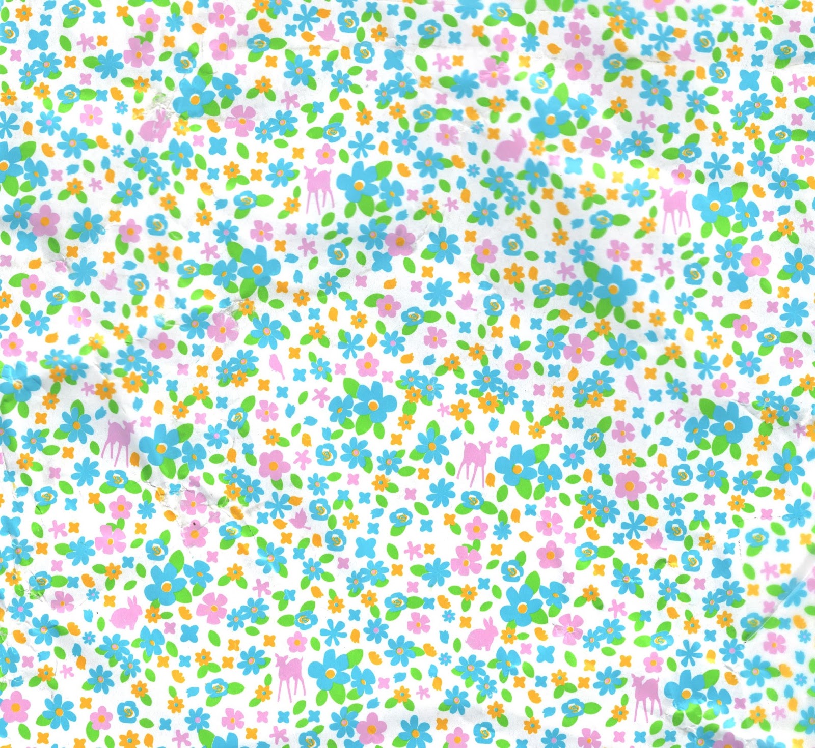 Decorated paper Floral paper