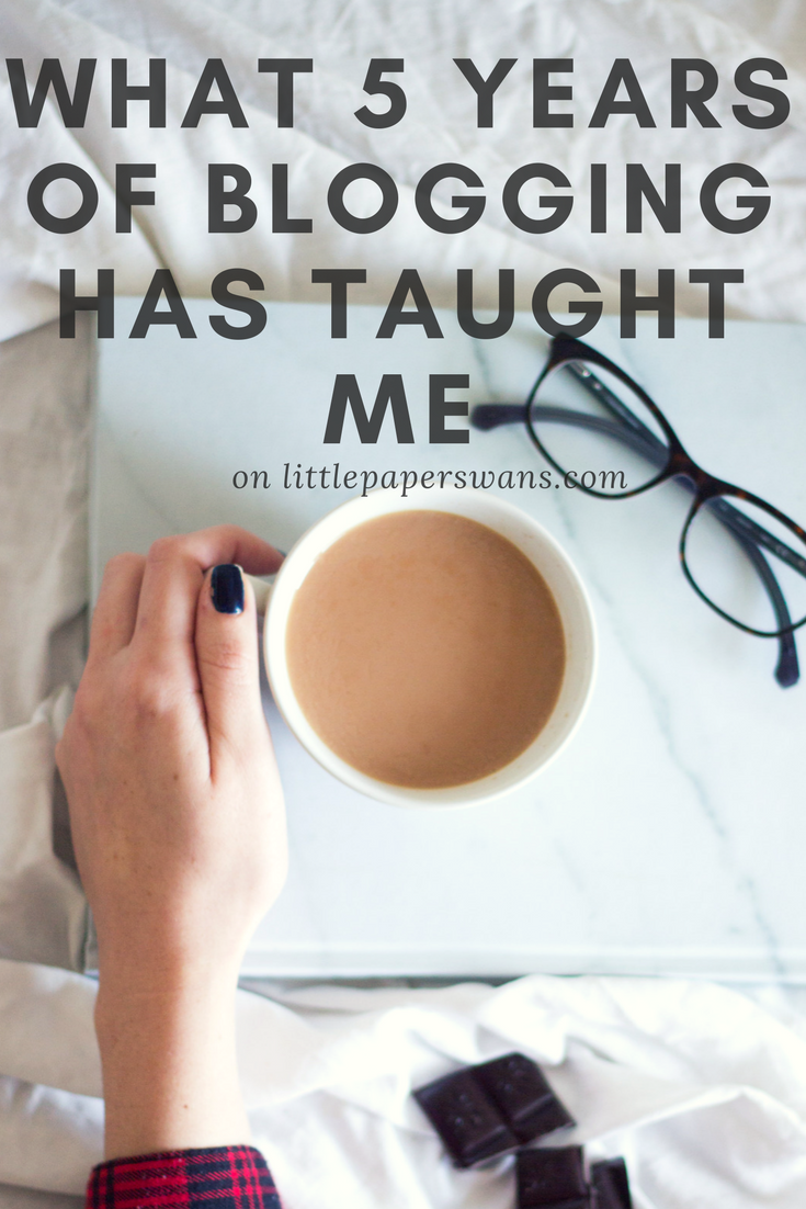 What Five Years of Blogging Has Taught Me.