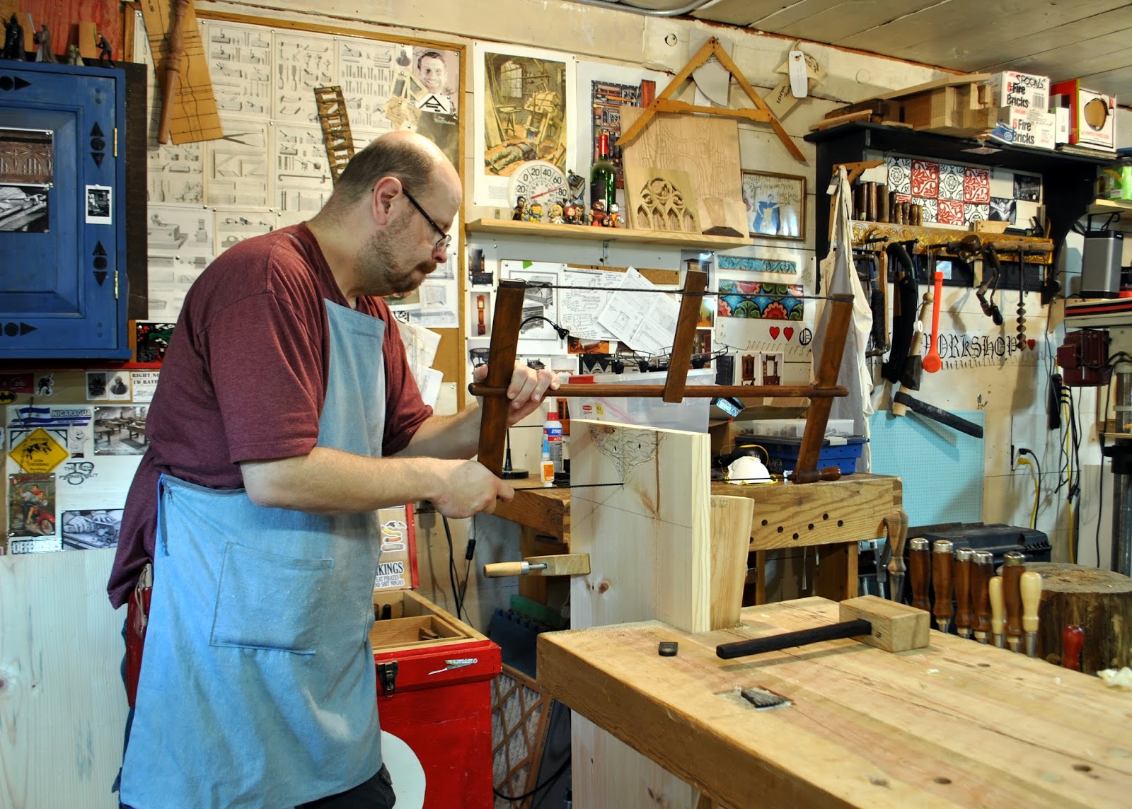 Installing A Blacksmith Made Plane Stop
