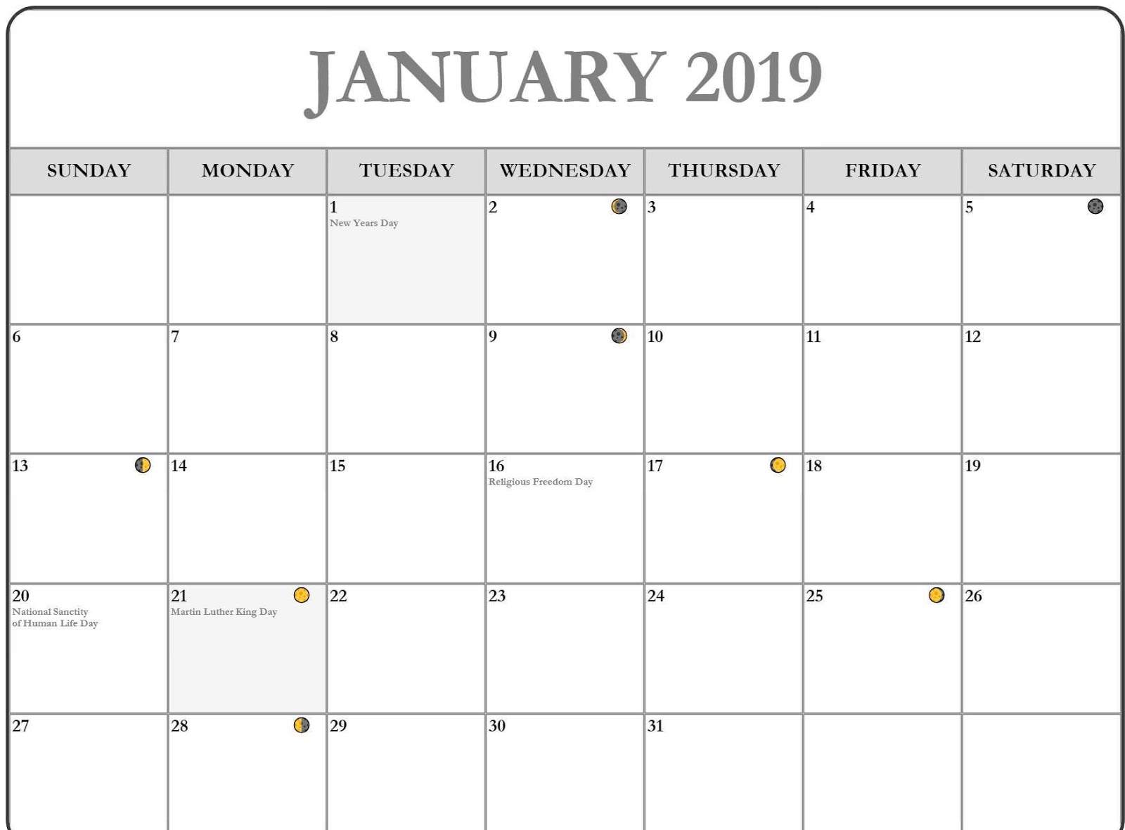 january 2019 blank calendar free download calendar free downloads