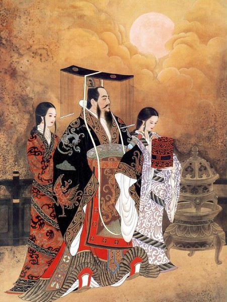 Qin Shihuangdi - first emperor of the Qin