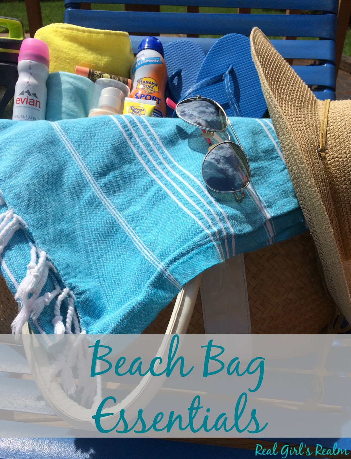 Real Girl's Realm Beach Bag Essentials