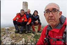 Peña del León mendiaren gailurra 1.392 m. - 2019ko urriaren 6an