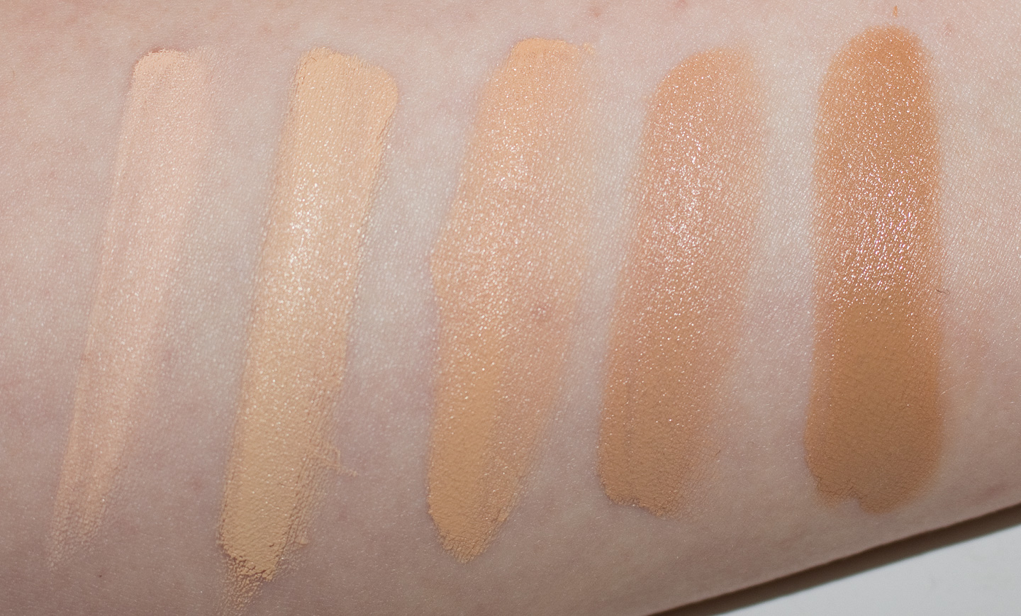 WARPAINT and Unicorns Too Faced Born This Way Foundation in Snow & Ivory Swatches & Review