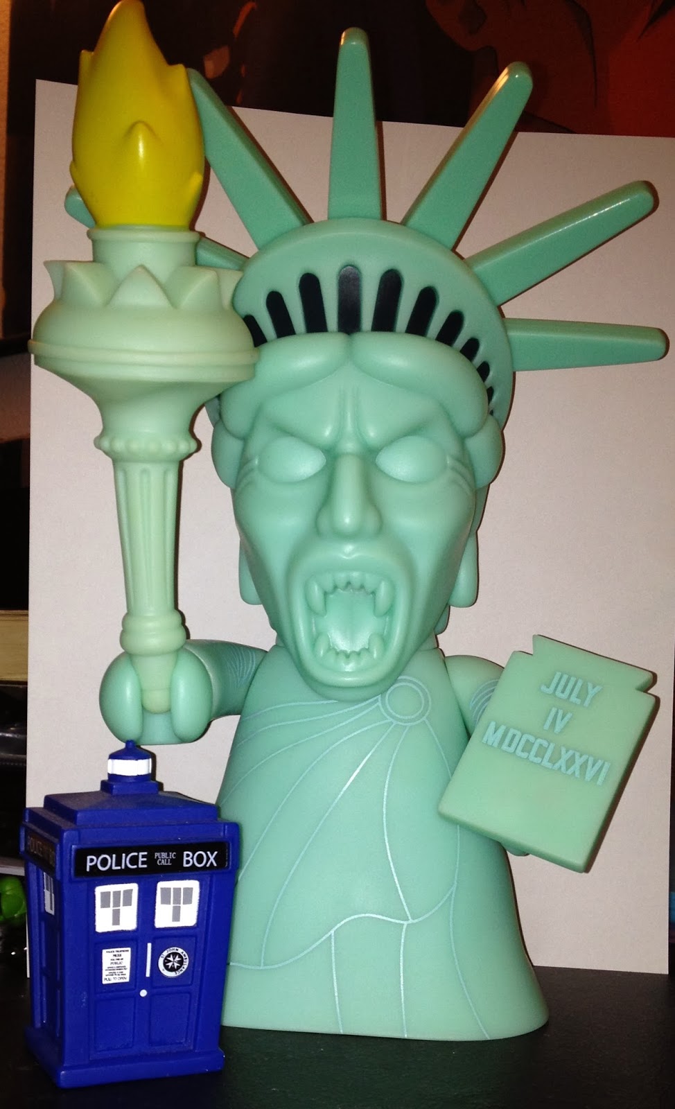 Why Did I Buy That Toy? Statue of Liberty Weeping Angel
