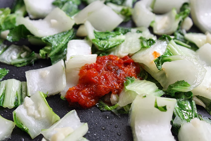 Chili Garlic Baby Bok Choy