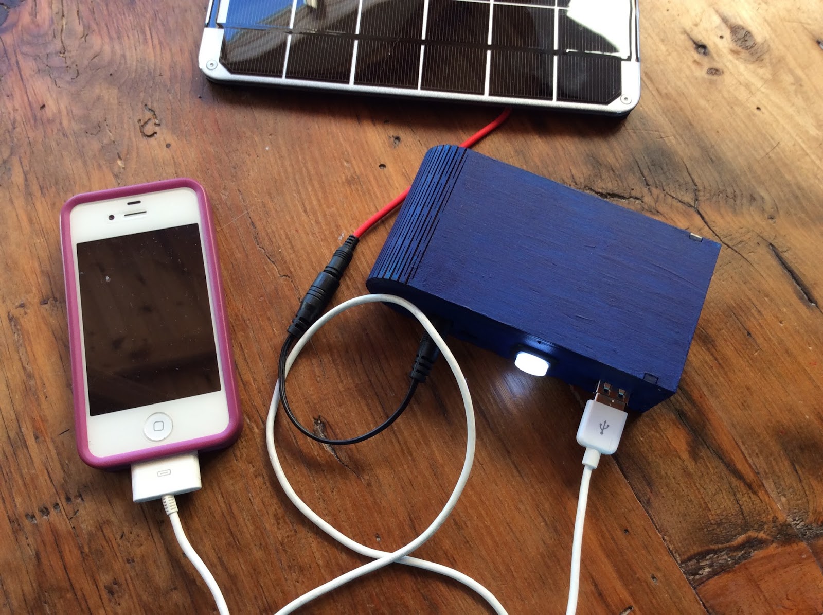 New Things I've Tried Lasercut Solar Charger