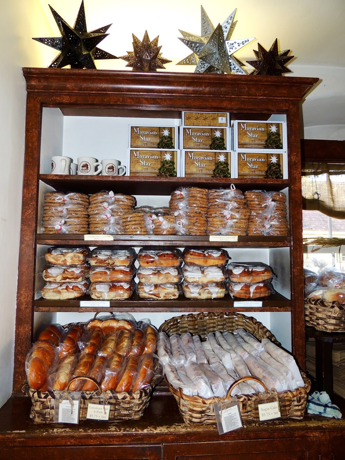 Winkler Bakery in Old Salem NC