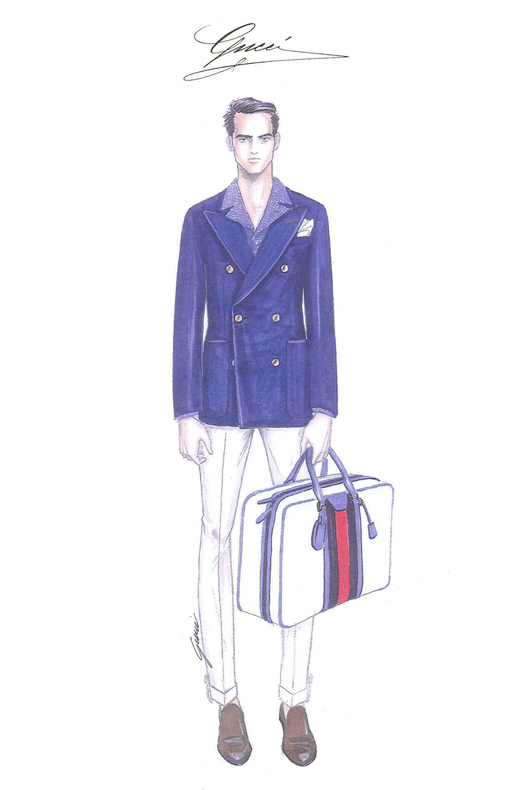 The Style Examiner: Gucci Announces Design Collaboration with Lapo Elkann
