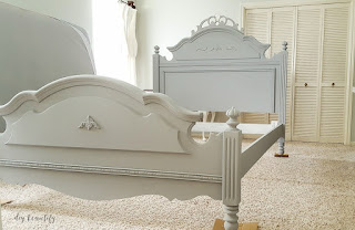 painted bed