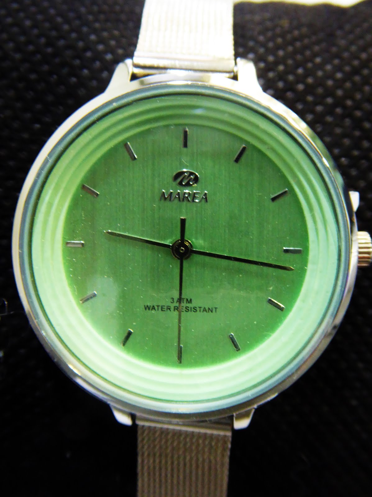 Reloj Marea señora, esfera verde