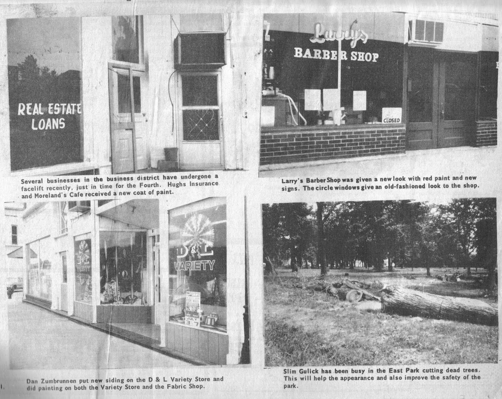 Rich Hill Missouri History Pictures from the Mining Review June 28,1973