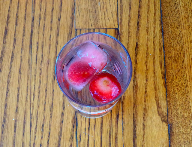 Frozen Fruit Ice Cubes