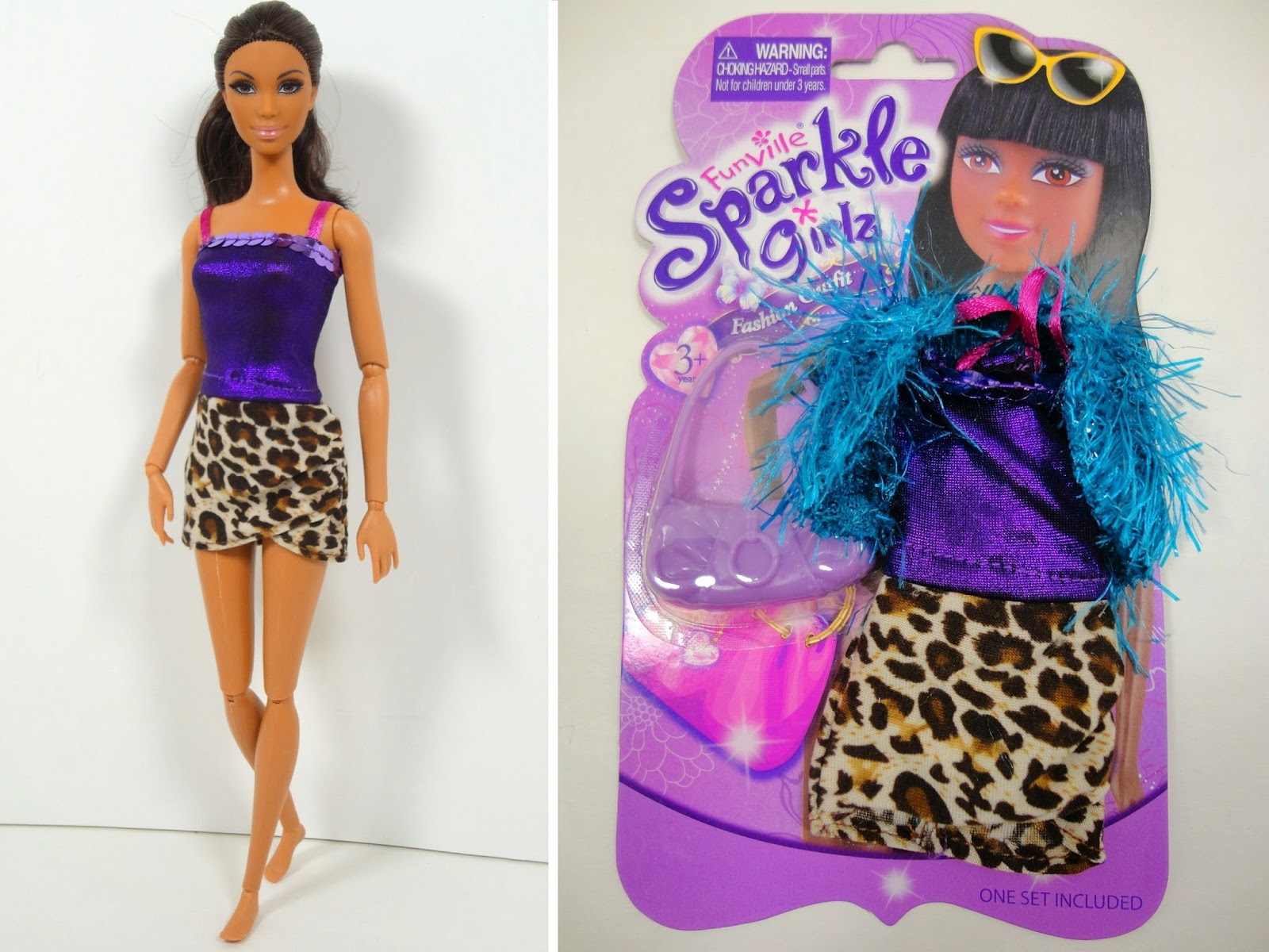 Funville Sparkle Girlz Outfits dolly girl iris