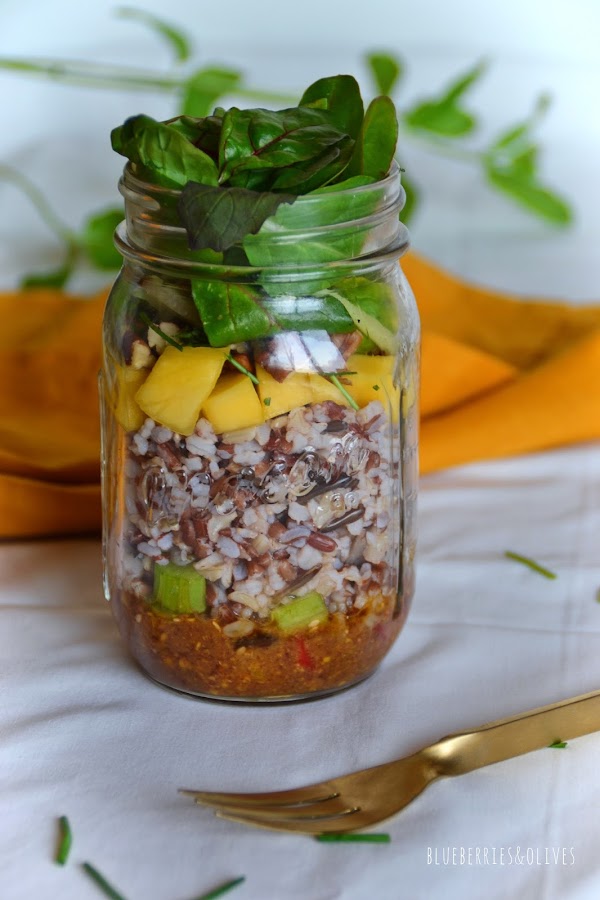 ENSALADA EXÓTICA EN TARRO