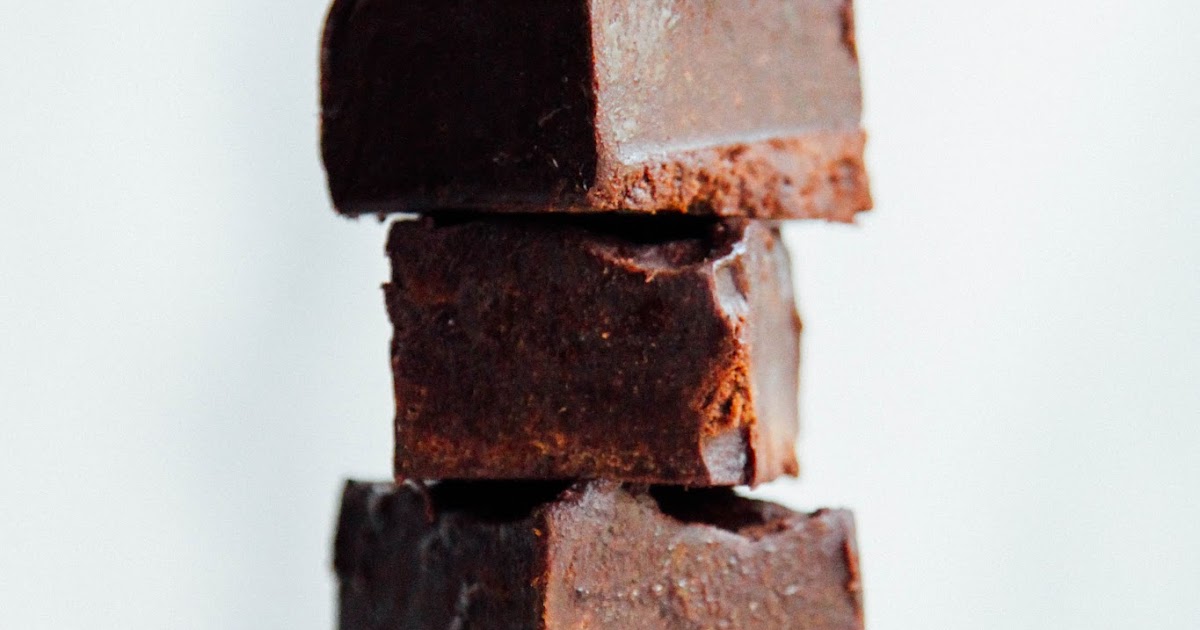 This Rawsome Vegan Life THREEINGREDIENT VEGAN FUDGE